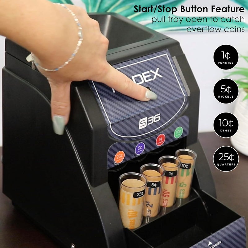 Nadex 36S Automatic Coin Sorter - Image 5